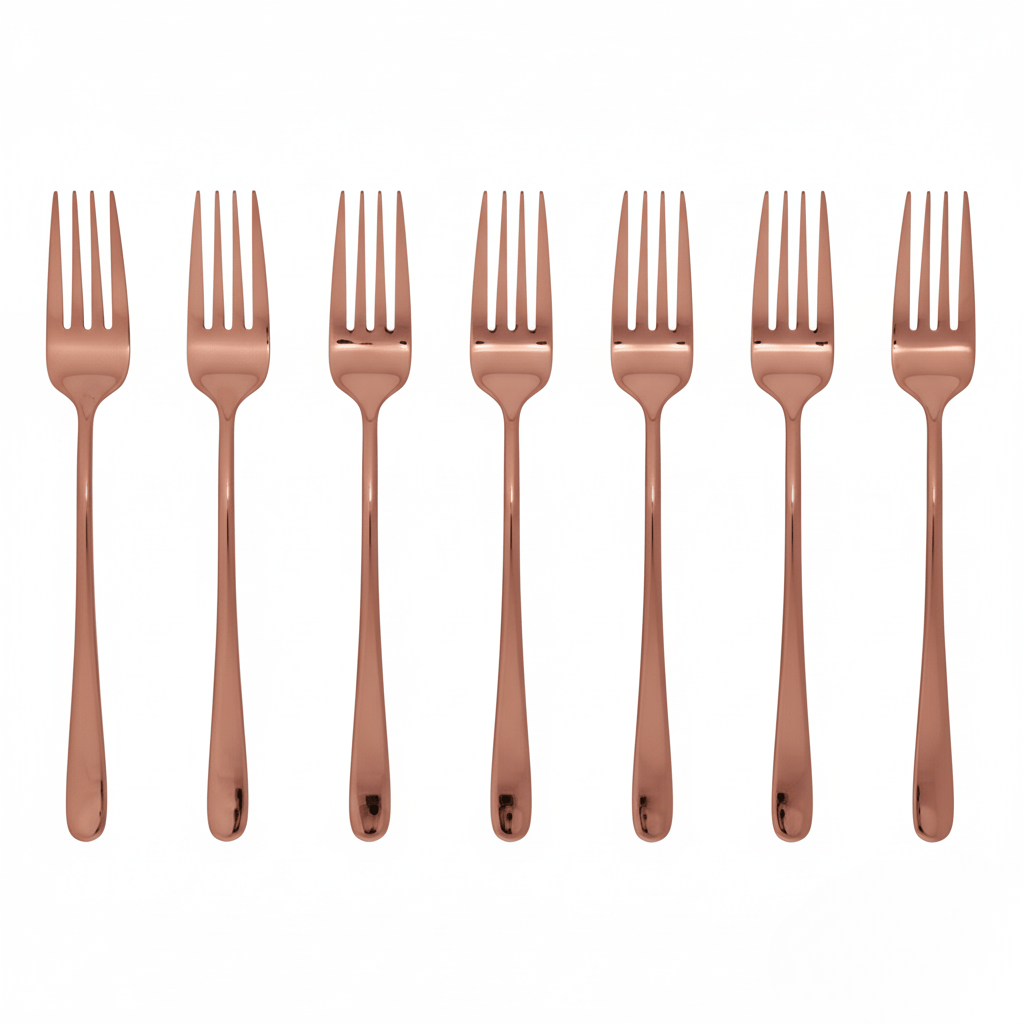 Skanto | Silvéra – Elegant Madrgafork, Holdbar Belagt Rustfritt Stål Kjøkkenredskap