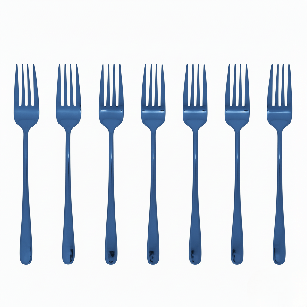Skanto | Silvéra – Elegant Madrgafork, Holdbar Belagt Rustfritt Stål Kjøkkenredskap