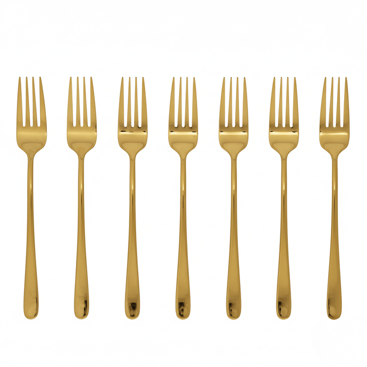 Skanto | Silvéra – Elegant Madrgafork, Holdbar Belagt Rustfritt Stål Kjøkkenredskap