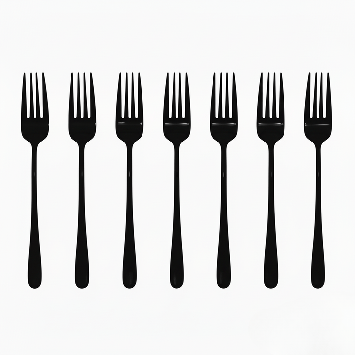 Skanto | Silvéra – Elegant Madrgafork, Holdbar Belagt Rustfritt Stål Kjøkkenredskap