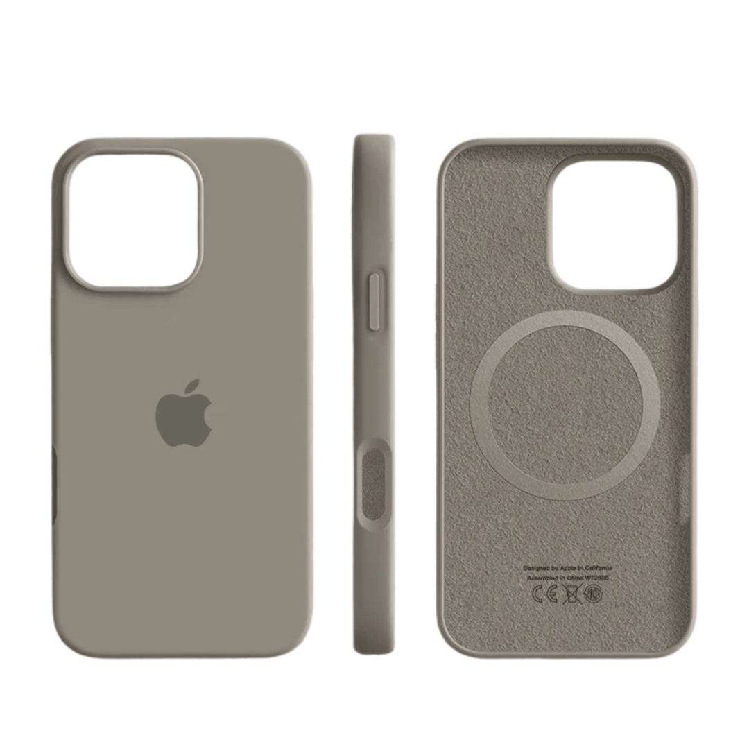 Skanto | SILVRAMAG – Premium silikon MagSafe-deksel for iPhone med myk-touch beskyttelse