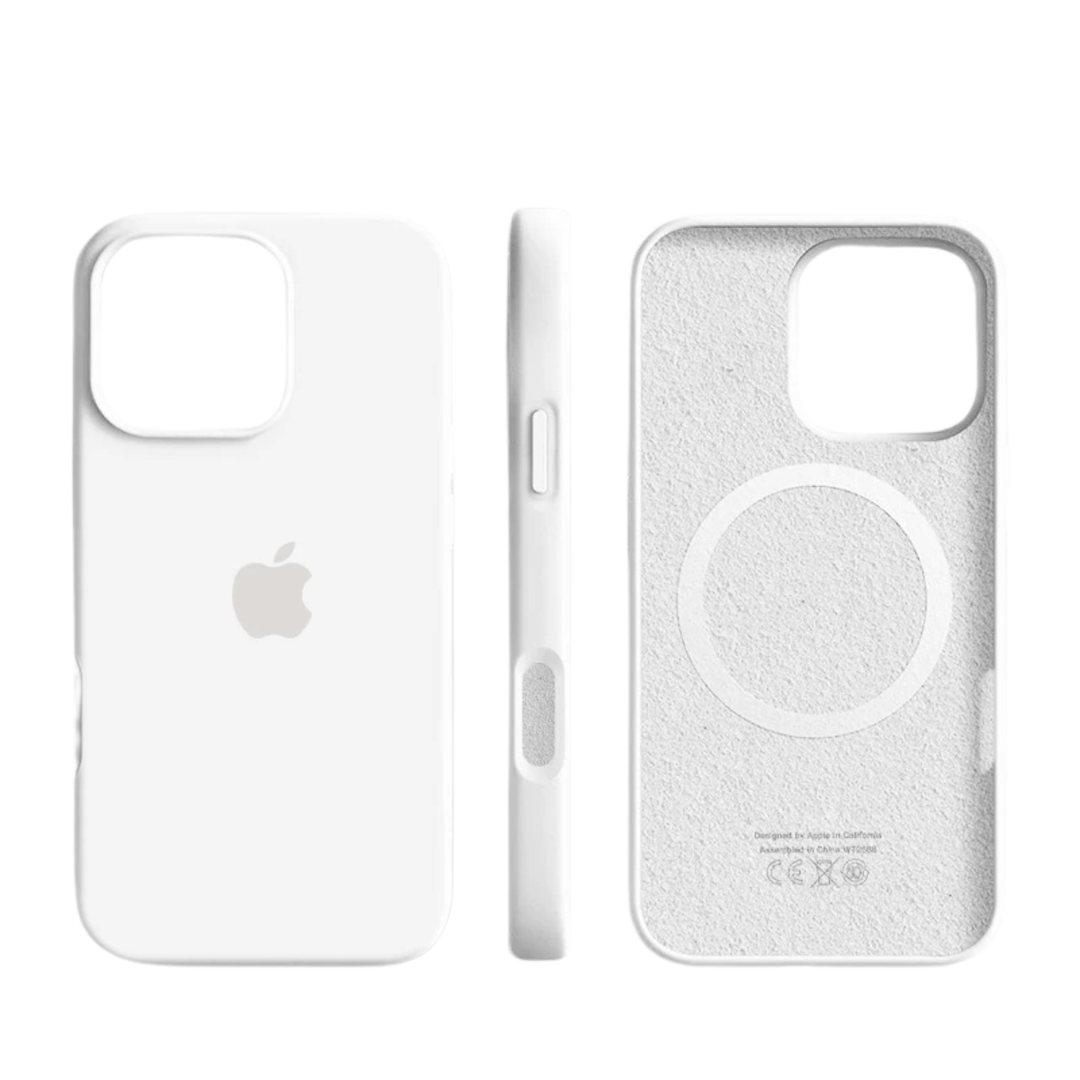 Skanto | SILVRAMAG – Premium silikon MagSafe-deksel for iPhone med myk-touch beskyttelse