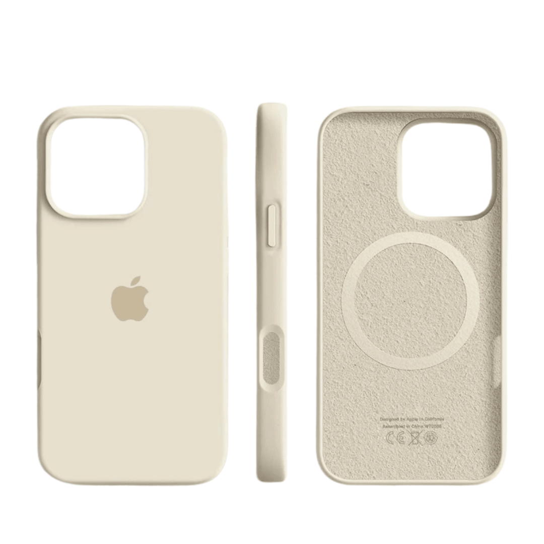 Skanto | SILVRAMAG – Premium silikon MagSafe-deksel for iPhone med myk-touch beskyttelse