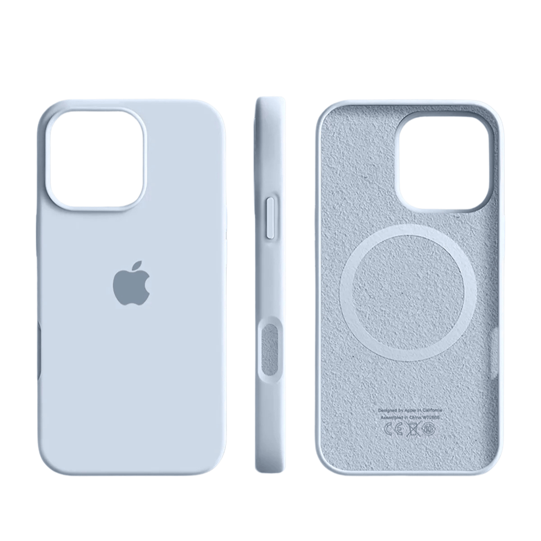 Skanto | SILVRAMAG – Premium silikon MagSafe-deksel for iPhone med myk-touch beskyttelse