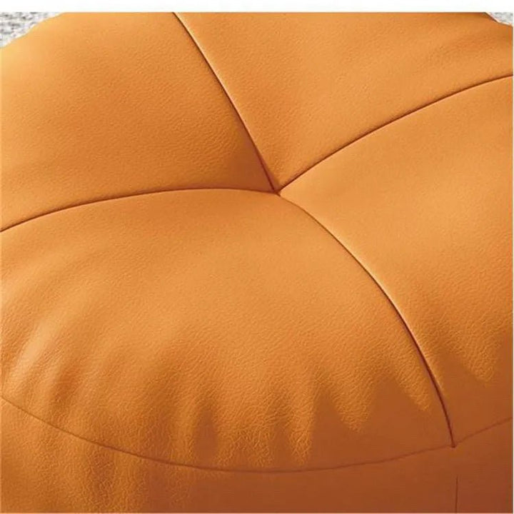 ZenCushion – Runde japanske setekuddeler laget av nappa-lær i Tatami-stil | Skanto