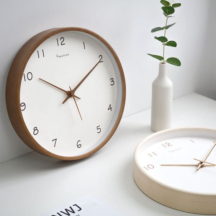 Skanto | Stille Solid Tre Analog Veggur