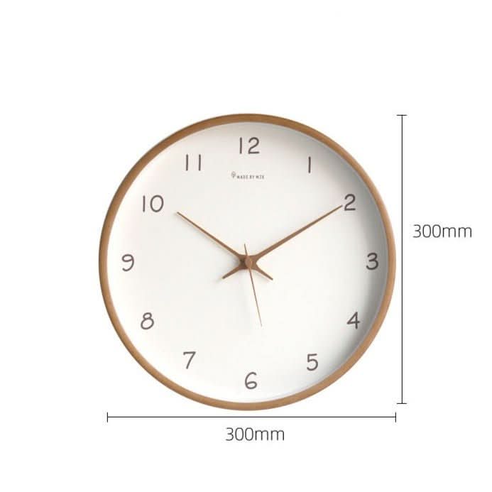Skanto | Stille Solid Tre Analog Veggur