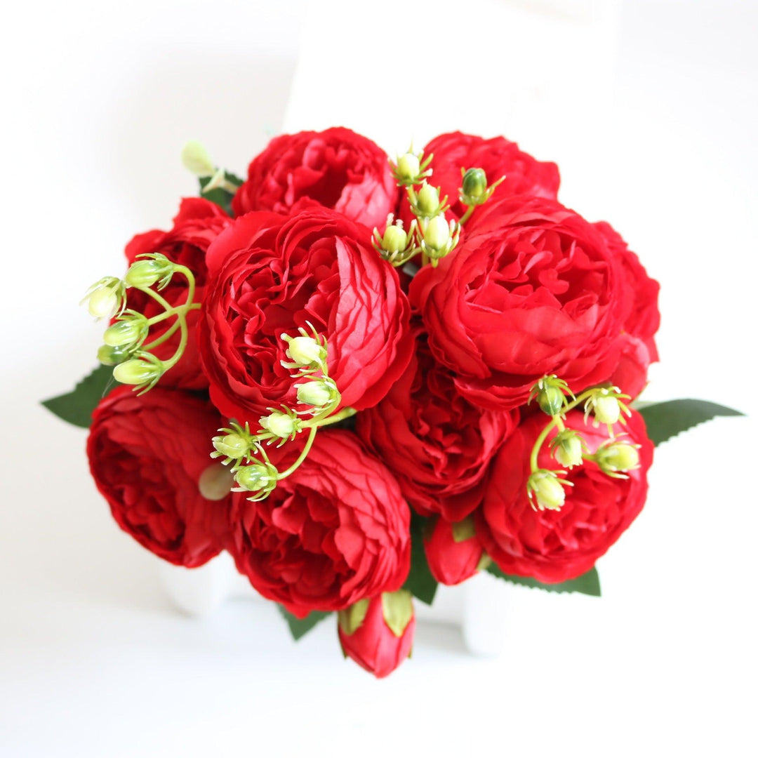 Elegant Peoner Drømmer - Premium Artistic Blomster bukett