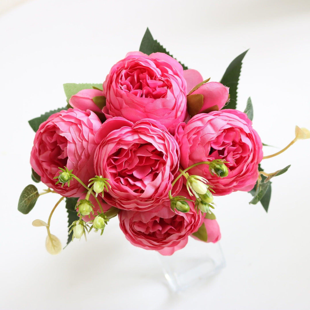 Elegant Peoner Drømmer - Premium Artistic Blomster bukett