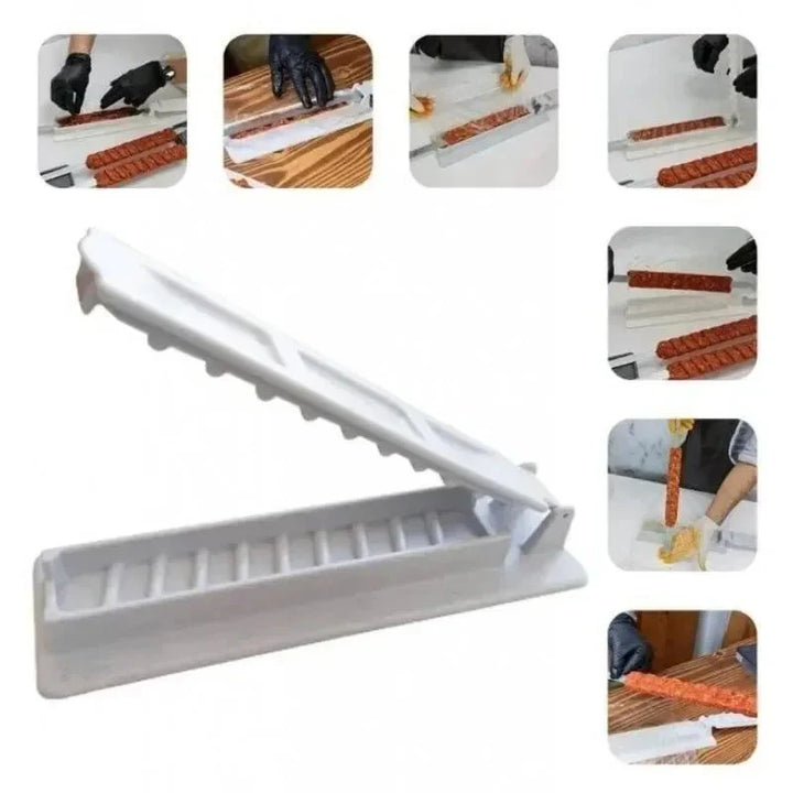 Single Row Kebab Maker BBQ Kjøtt Spyd Maskin Kebab Press Maker | Skanto