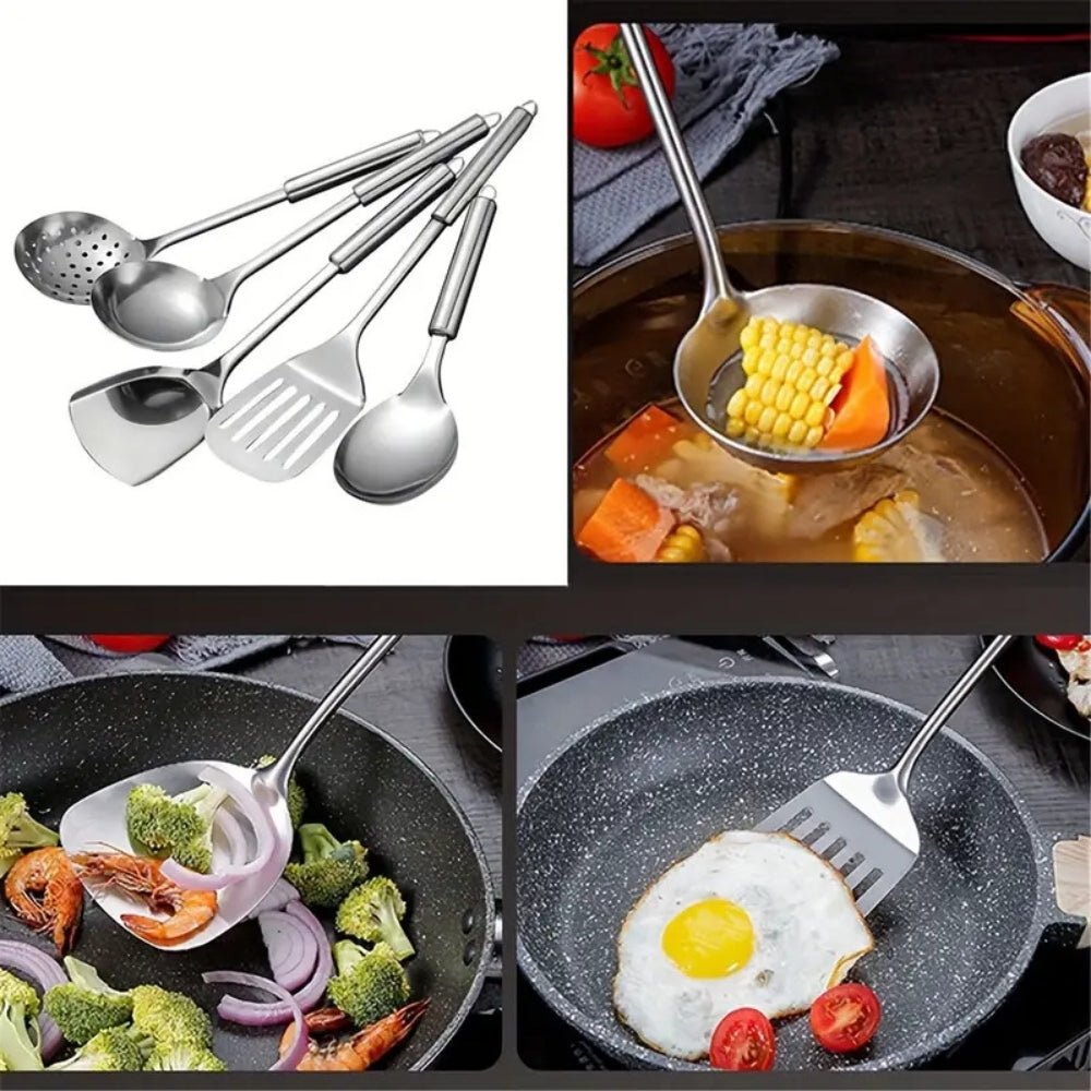 Skanto | SizzlePro Set – Varmebestandige Redskaper for Høytemperaturarbeid