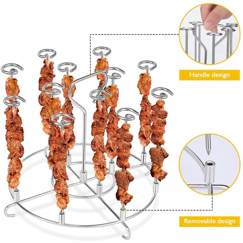 Spydestativ Air Fryer Tilbehør Grill Dehydrator Stativ BBQ Grill | Skanto