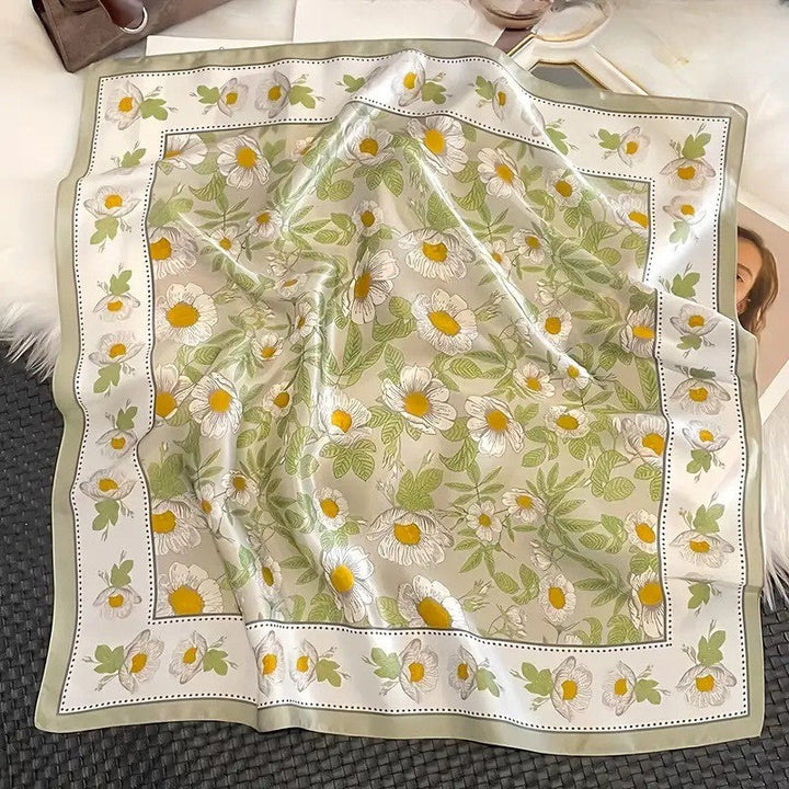 Skanto | Retro Koreansk Stil Kunseside Skjerf