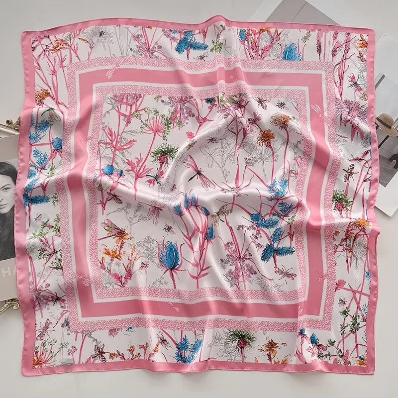 Skanto | Retro Koreansk Stil Kunseside Skjerf