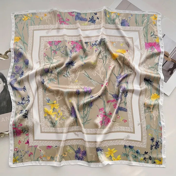 Skanto | Retro Koreansk Stil Kunseside Skjerf