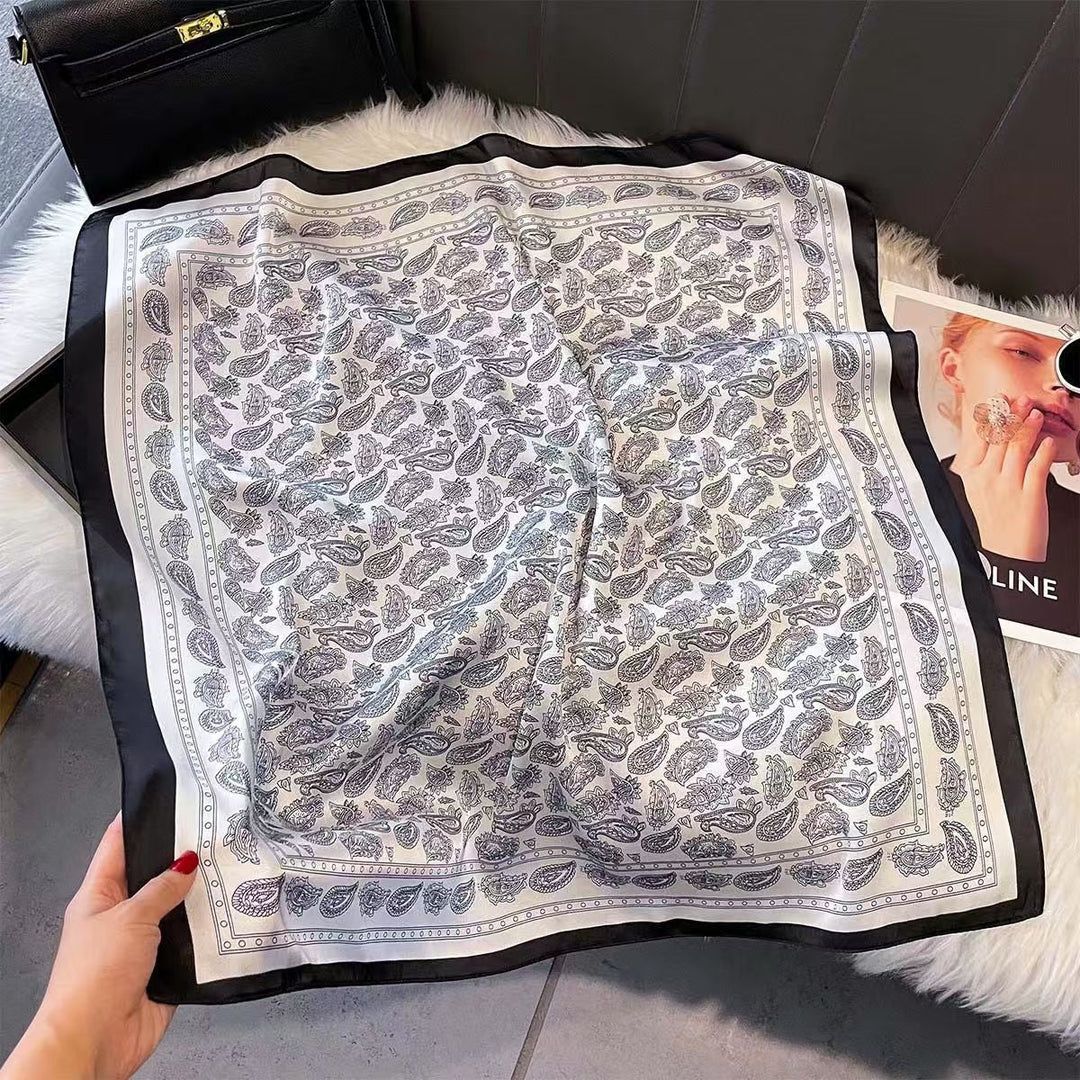 Skanto | Retro Koreansk Stil Kunseside Skjerf