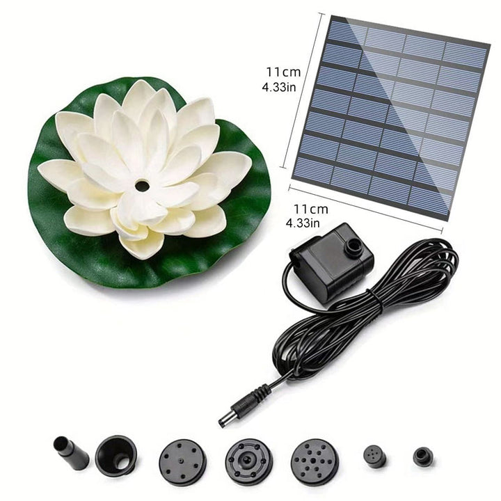 Skanto | Lotus-formet solfontene damdekorasjon