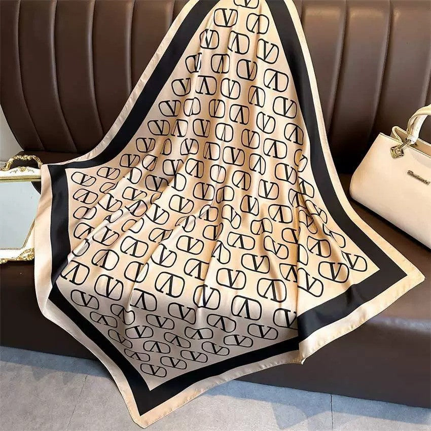 Skanto | Retro Koreansk Stil Kunseside Skjerf