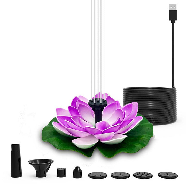 Skanto | Lotus-formet solfontene damdekorasjon