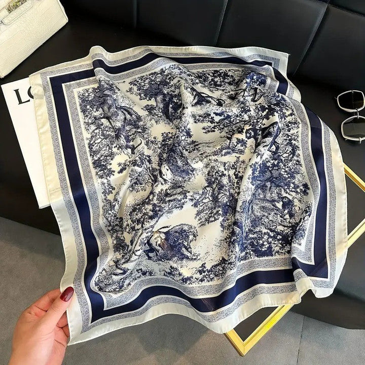 Skanto | Retro Koreansk Stil Kunseside Skjerf