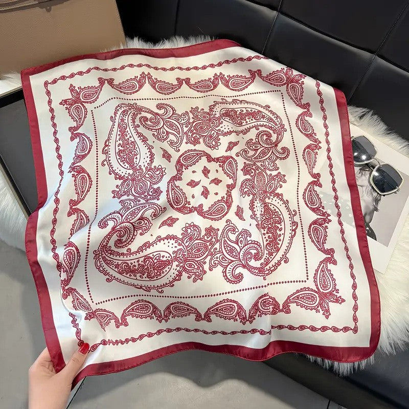 Skanto | Retro Koreansk Stil Kunseside Skjerf
