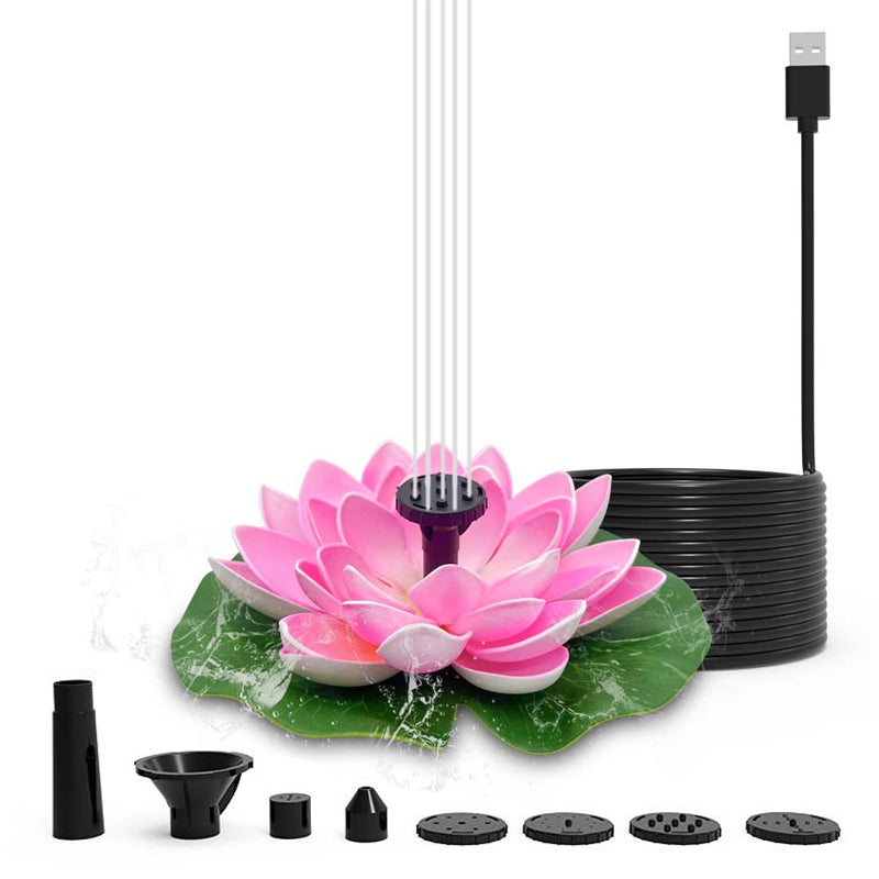 Skanto | Lotus Formet Solfontene Ponds Dekorativ