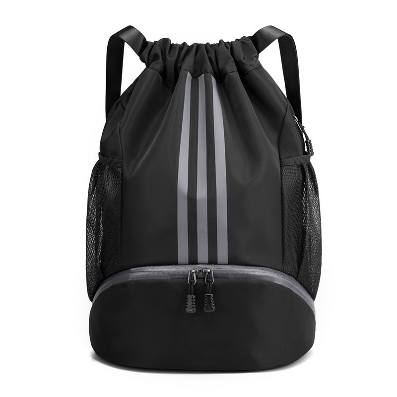 Sport bag laget av nylon med trekkord | Skanto