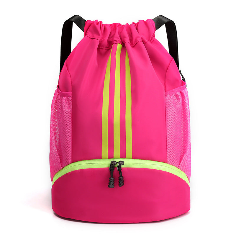 Sport bag laget av nylon med trekkord | Skanto