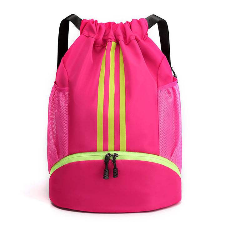 Sport bag laget av nylon med trekkord | Skanto