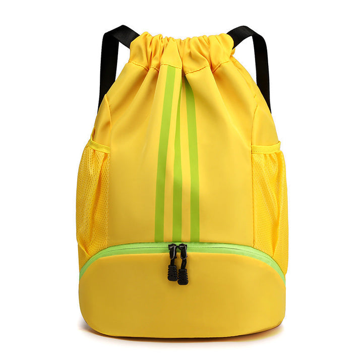 Sport bag laget av nylon med trekkord | Skanto