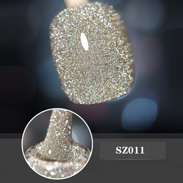 Skanto | Høy-Densitet Glitter Neglelakk