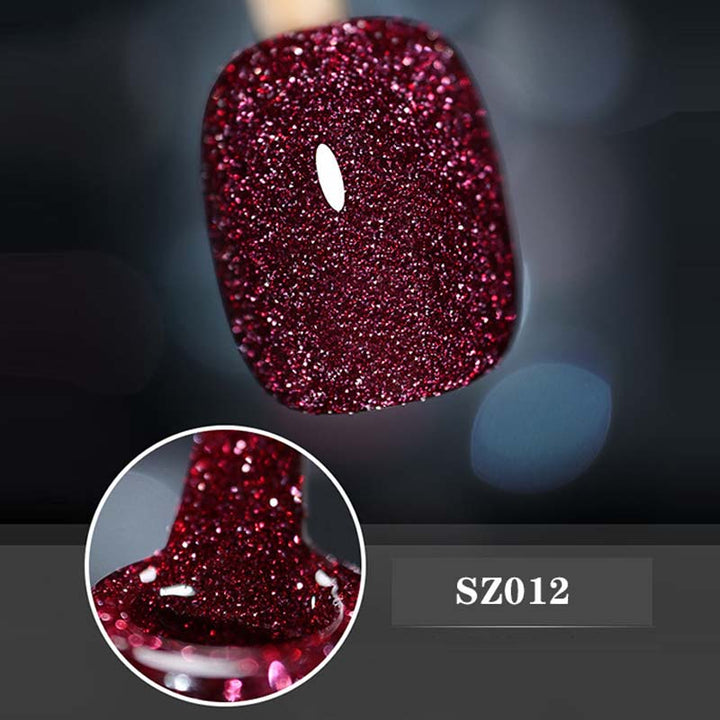 Skanto | Høy-Densitet Glitter Neglelakk
