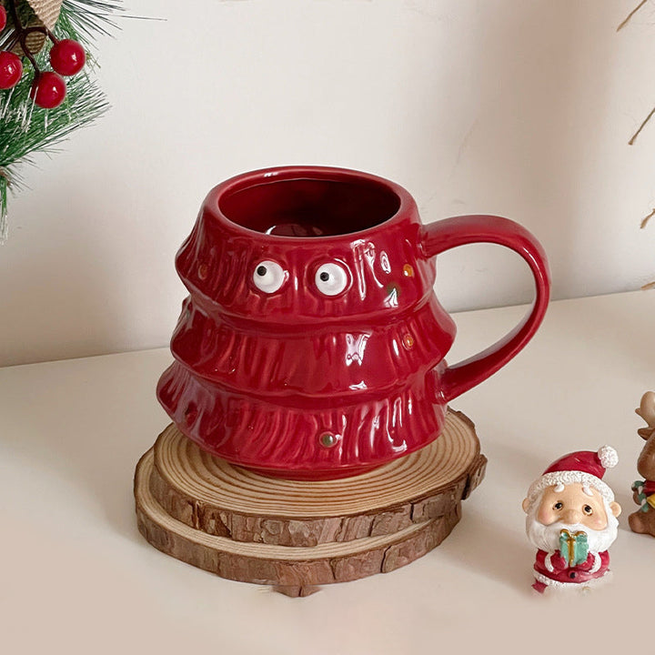 Kreativ Store Big Eyes Juletrad Mug | Skanto