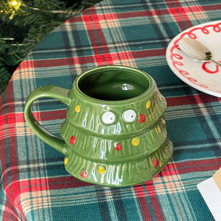 Kreativ Store Big Eyes Juletrad Mug | Skanto