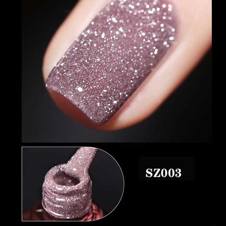 Høy tetthet glitter neglelakk gel | Skanto