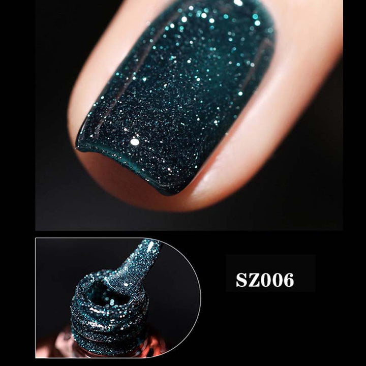 Høy tetthet glitter neglelakk gel | Skanto