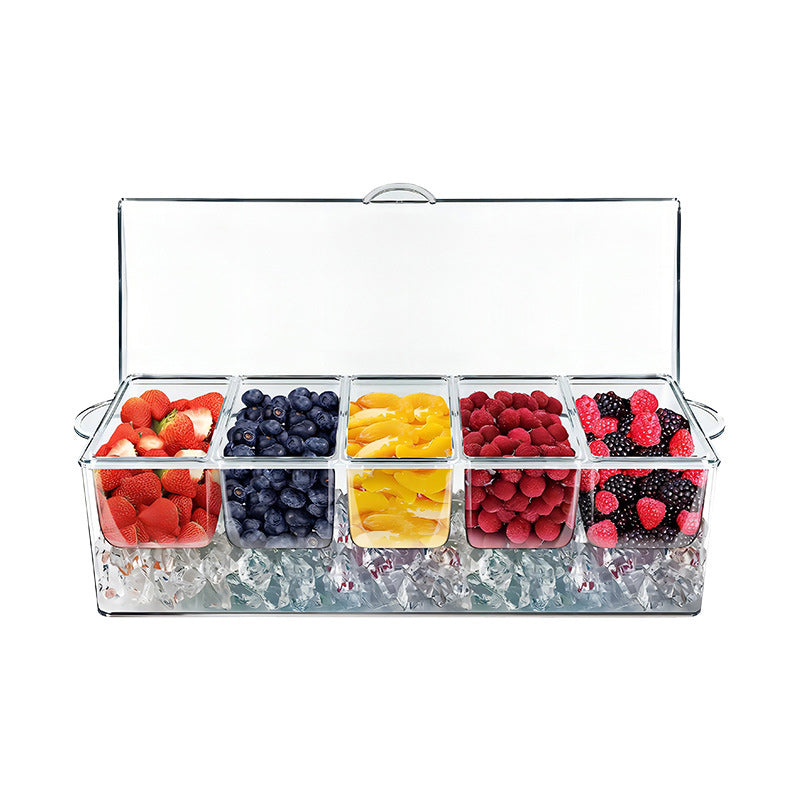 Ice Chilled Condiment Tray Set | Skanto