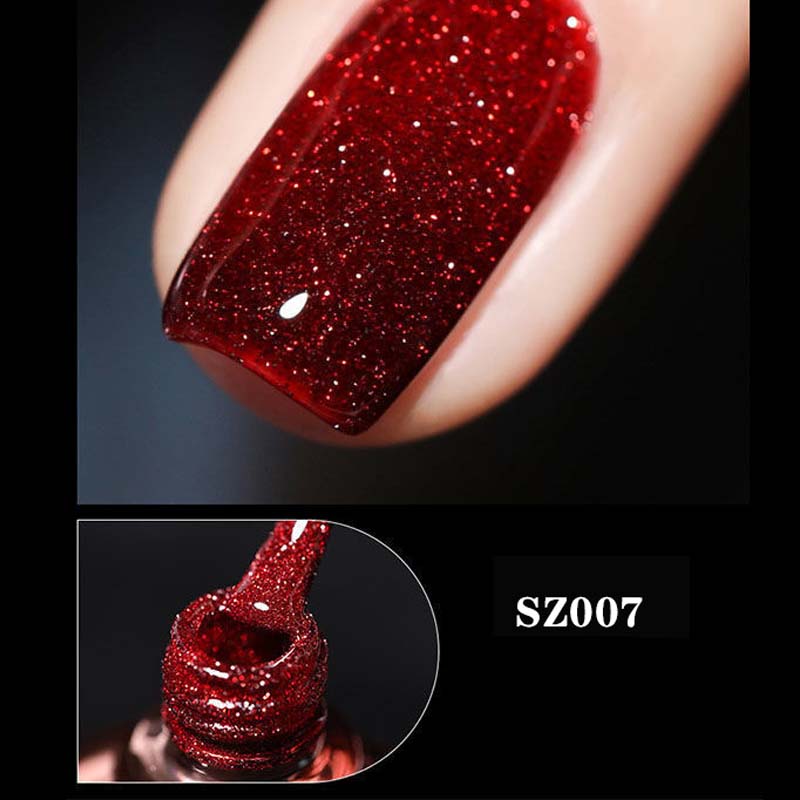 Høy tetthet glitter neglelakk gel | Skanto