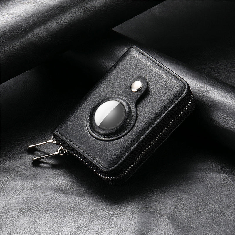 Skanto | Intelligent AirTag-Zip RFID Lær Lommebok