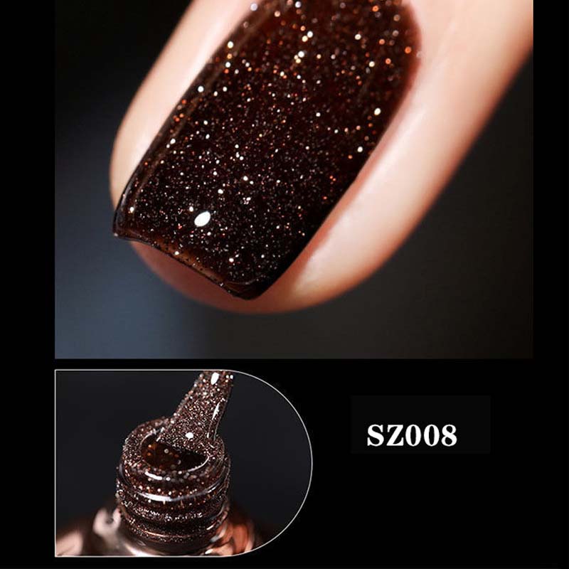 Høy tetthet glitter neglelakk gel | Skanto
