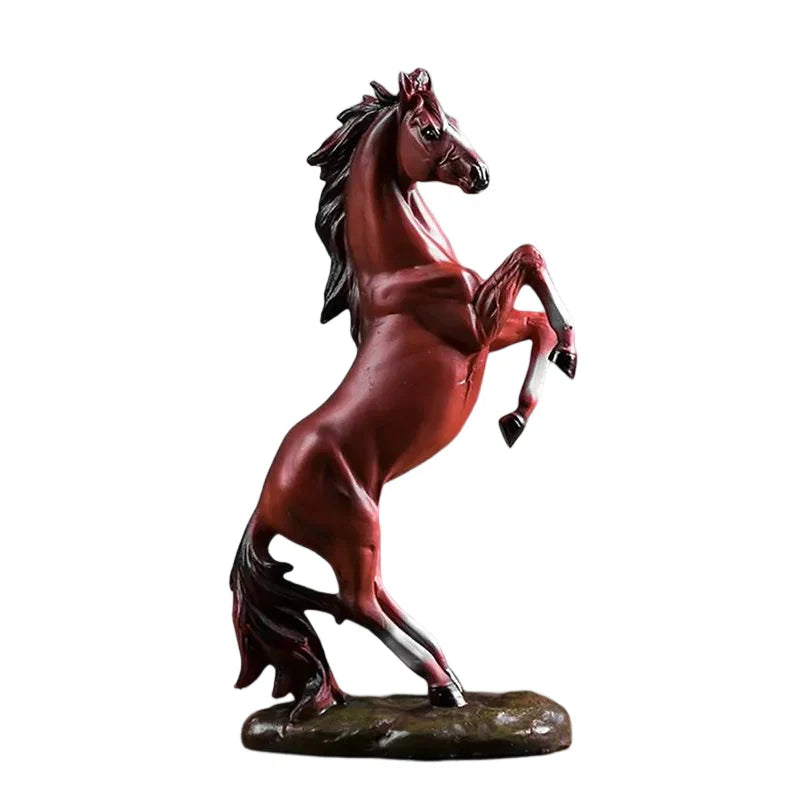 Stående Hest Ornament Skanto