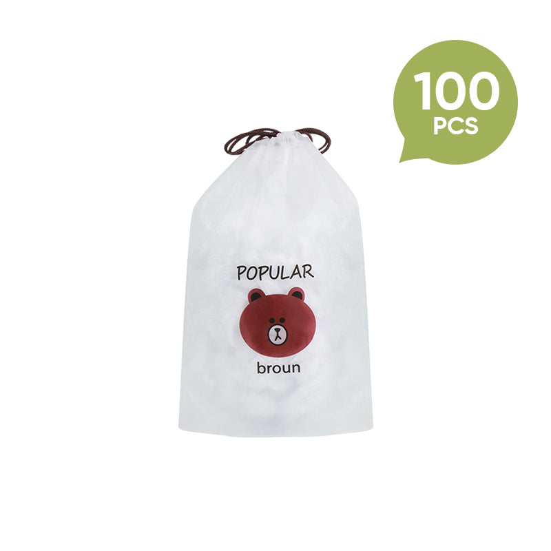 Engangs plastfolie dekning (100 STK/ 1 SET) | Skanto