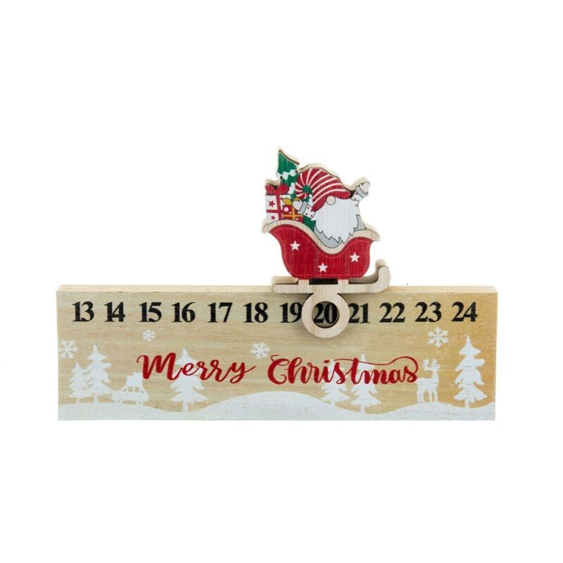 Skanto | God jul Tre mobil julekalender dekorasjon Santa Claus