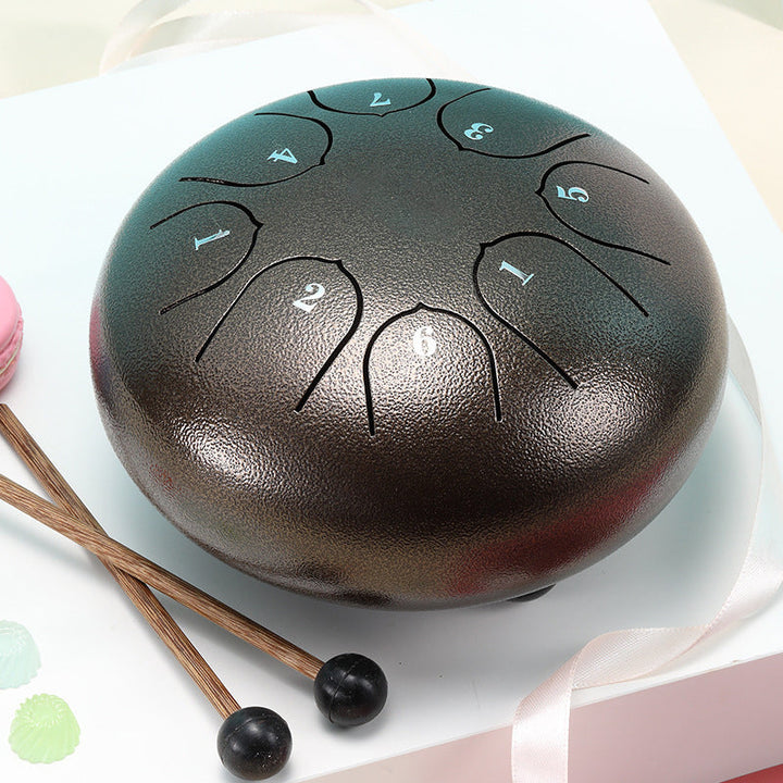 Regn tromme som hageinstrument