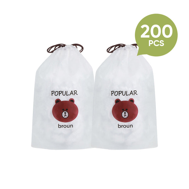 Engangs plastfolie dekke (100 STK/ 1 SETT) | Skanto