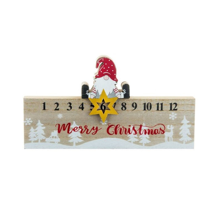 Skanto | God jul Tre mobil julekalender dekorasjon Santa Claus