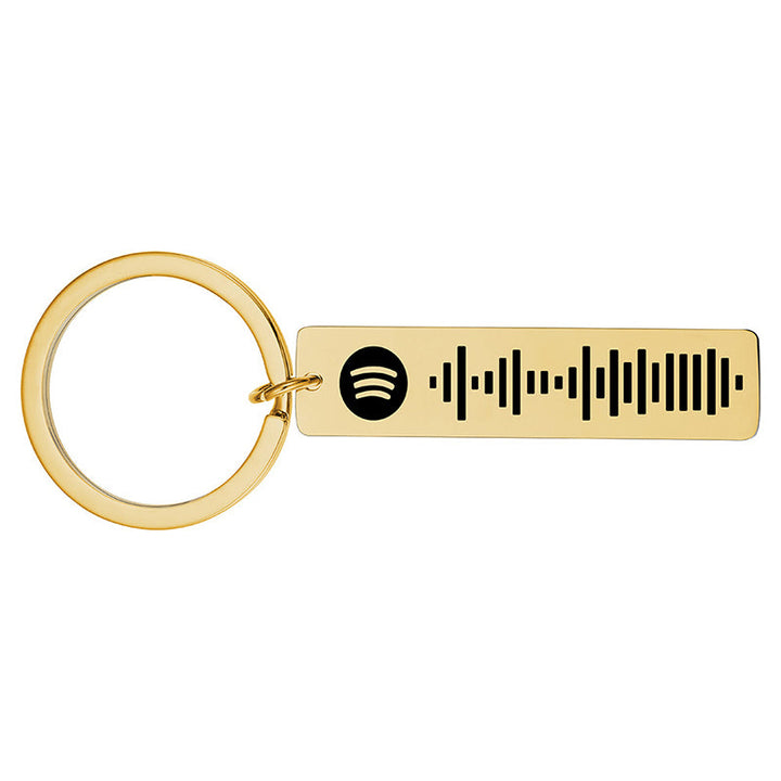 Skanto | Music Code Plaque Nøkkelring