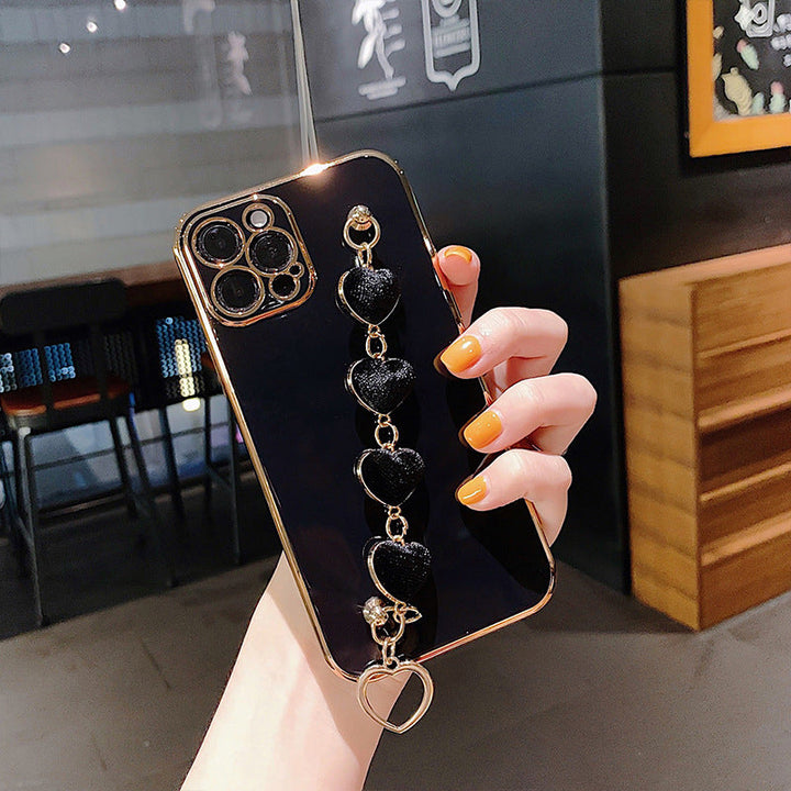 Skanto | Myk Armbånd Kjærlighet Hjerte Etui for iPhone