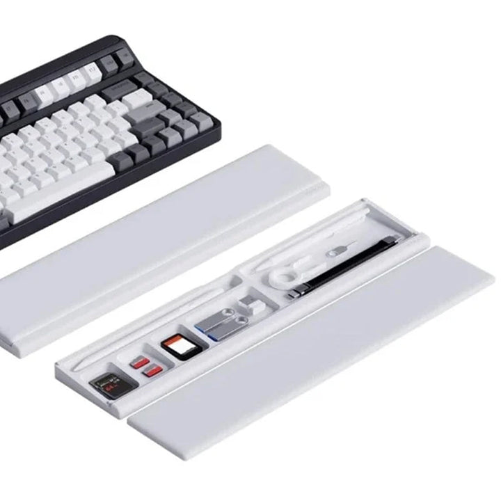 Skanto | Tastatur håndleddstøtte med skrivebords skilleboks