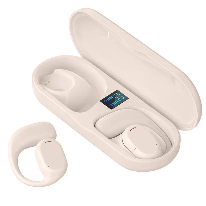 AirBeat Flex Open Ear Bluetooth Hodetelefoner – Komfortable og Sikkre Sporter | Skanto